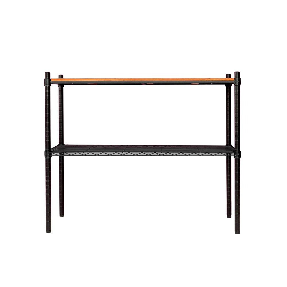 【dayneeds】松木 120x45x75公分二層烤漆收納架 多款可選-細節圖6