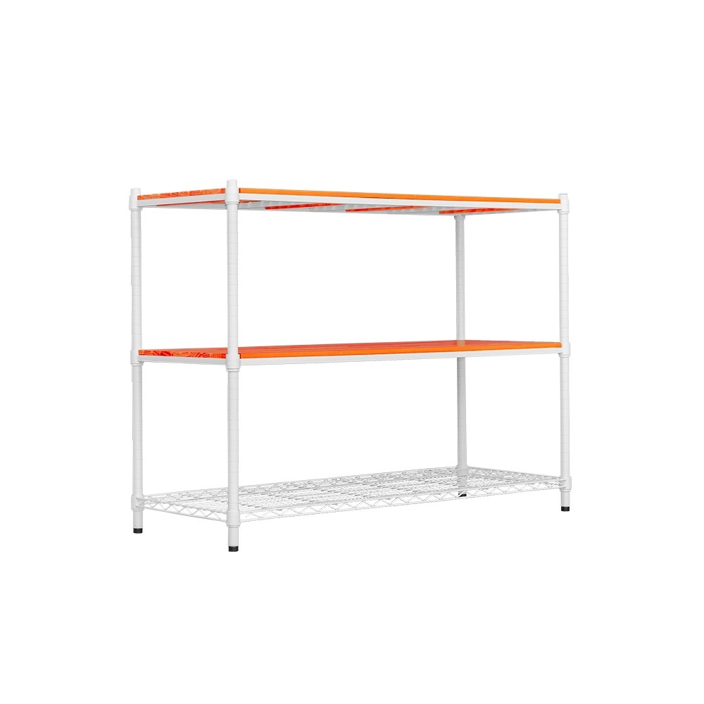 【dayneeds】松木 120x45x75公分三層烤漆收納架 多款可選-細節圖6