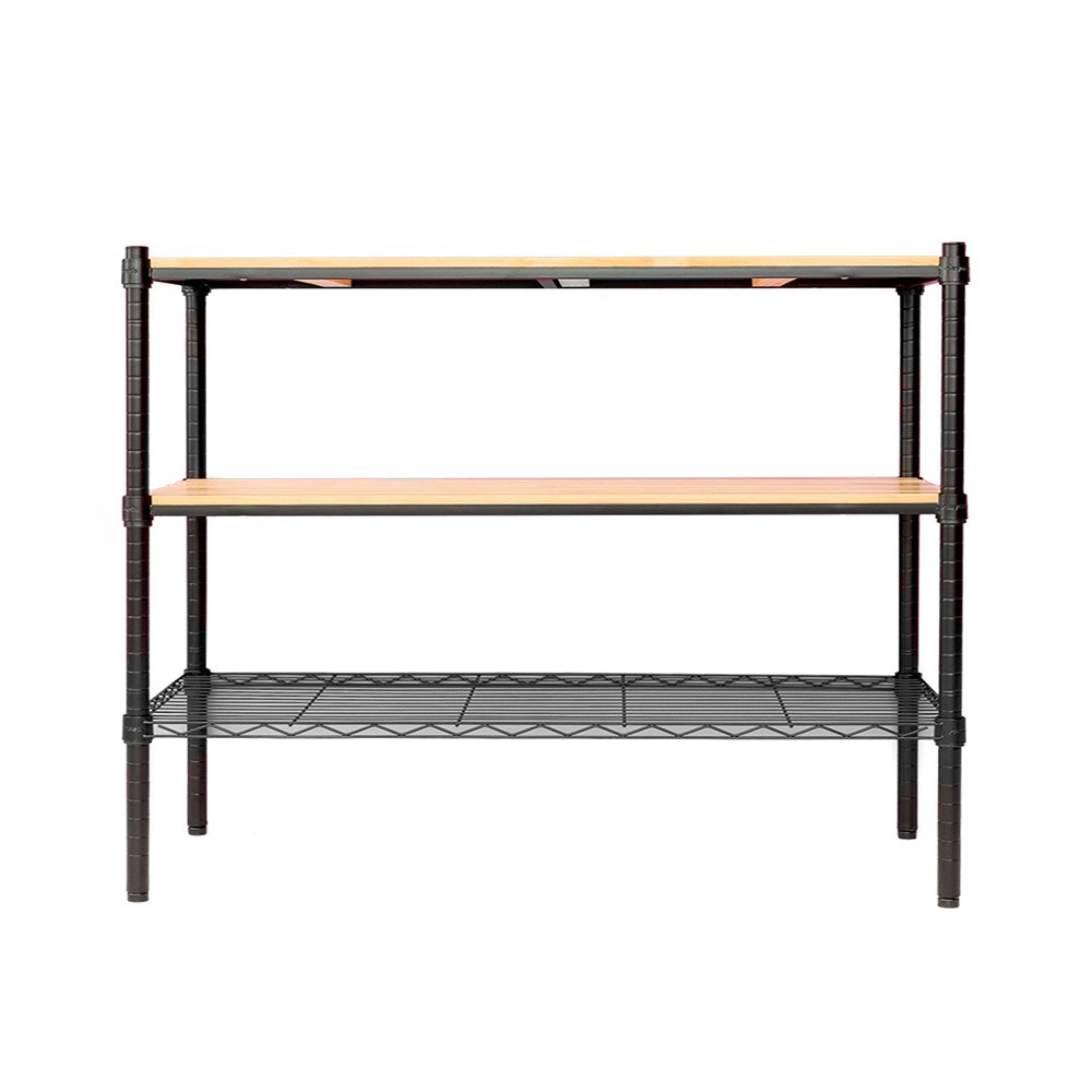 【dayneeds】松木 120x45x75公分三層烤漆收納架 多款可選-細節圖7