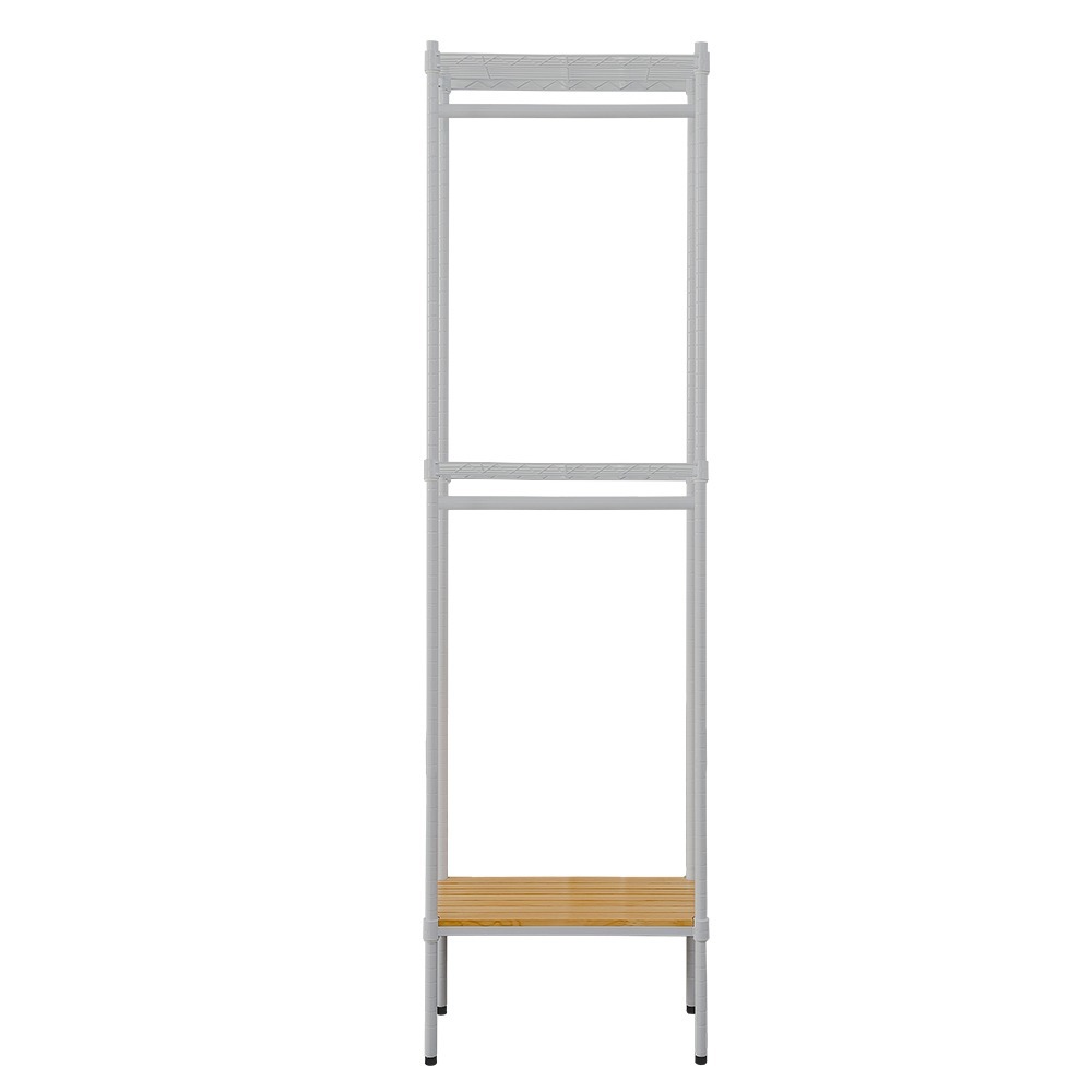 【dayneeds】松木 60x30x210公分 三層烤漆雙桿衣櫥 多款可選-細節圖3