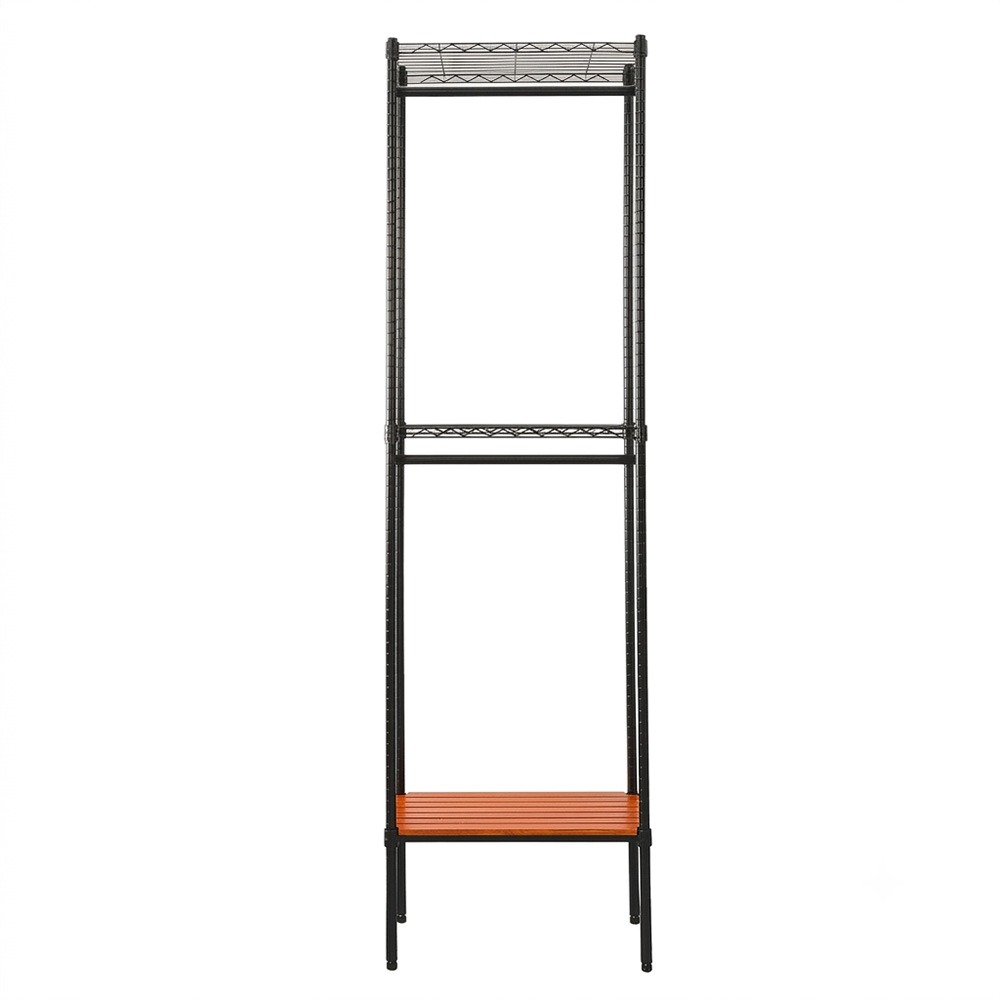 【dayneeds】松木 60x30x210公分 三層烤漆雙桿衣櫥 多款可選-細節圖3
