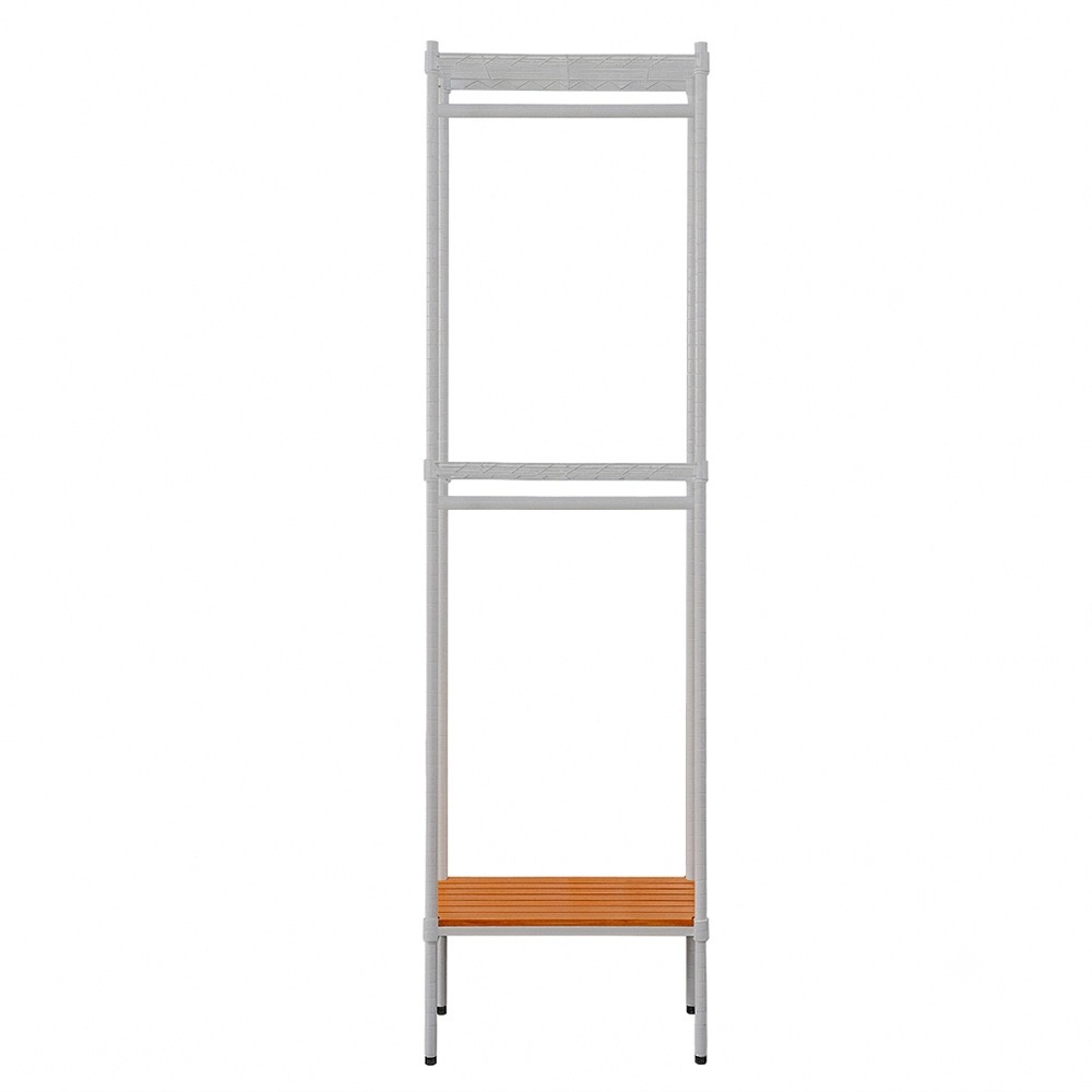 【dayneeds】松木 60x30x210公分 三層烤漆雙桿衣櫥 多款可選-細節圖4