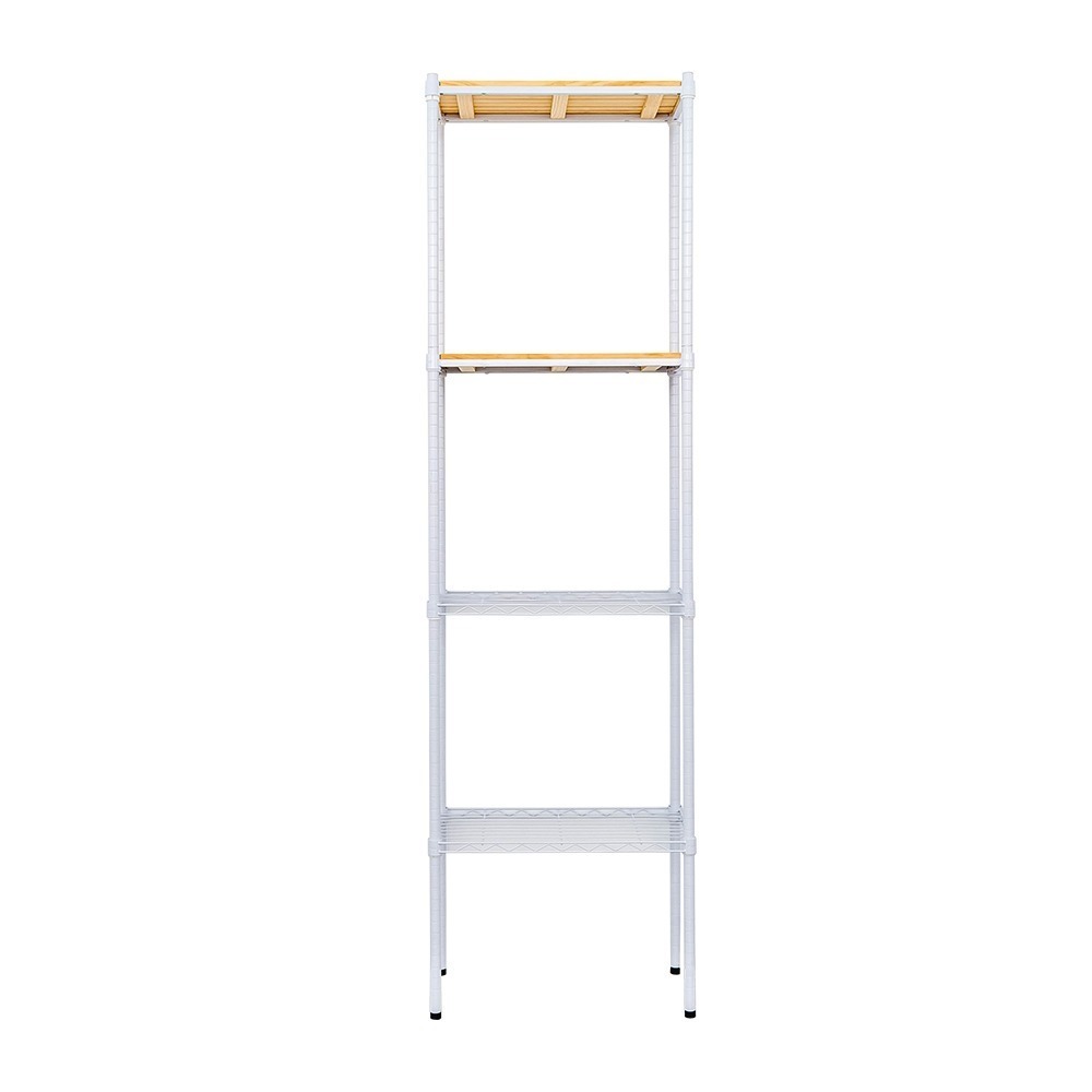 【dayneeds】松木 60x30x210公分 四層烤漆收納架 多款可選-細節圖3