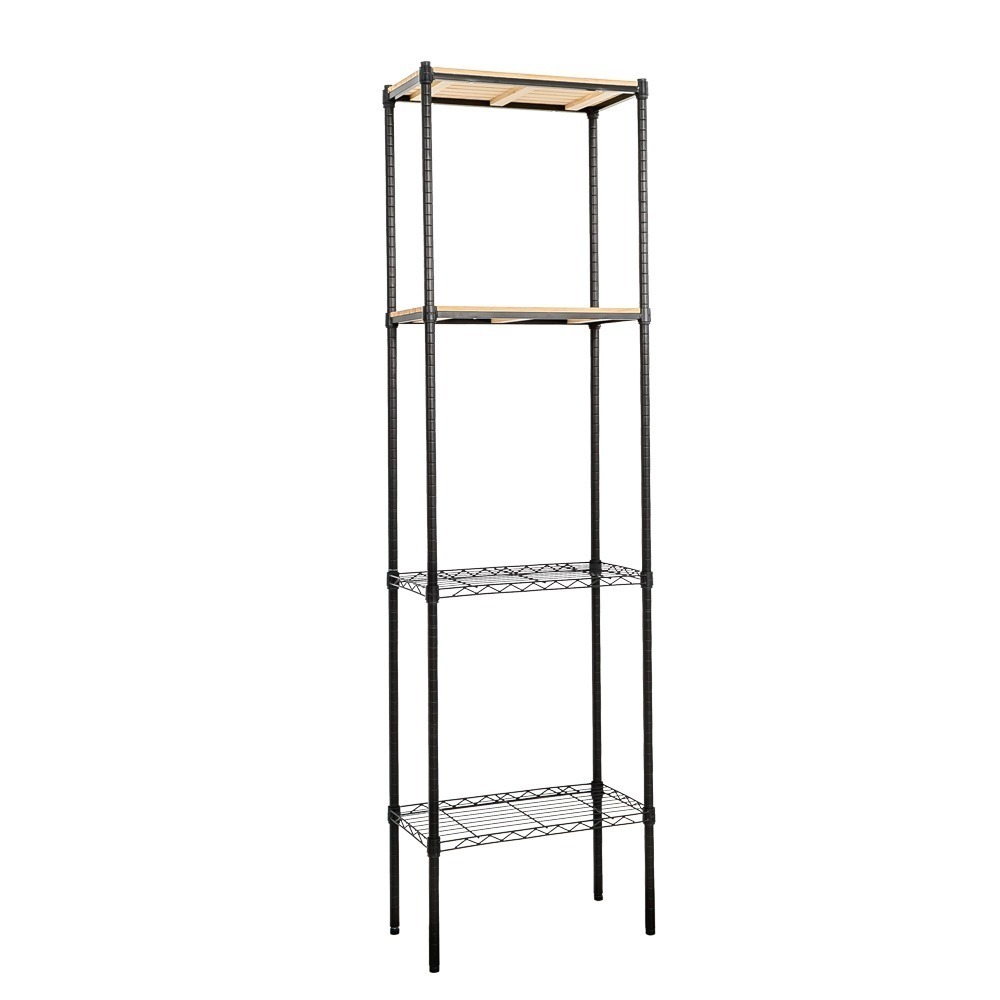 【dayneeds】松木 60x30x210公分 四層烤漆收納架 多款可選-細節圖4