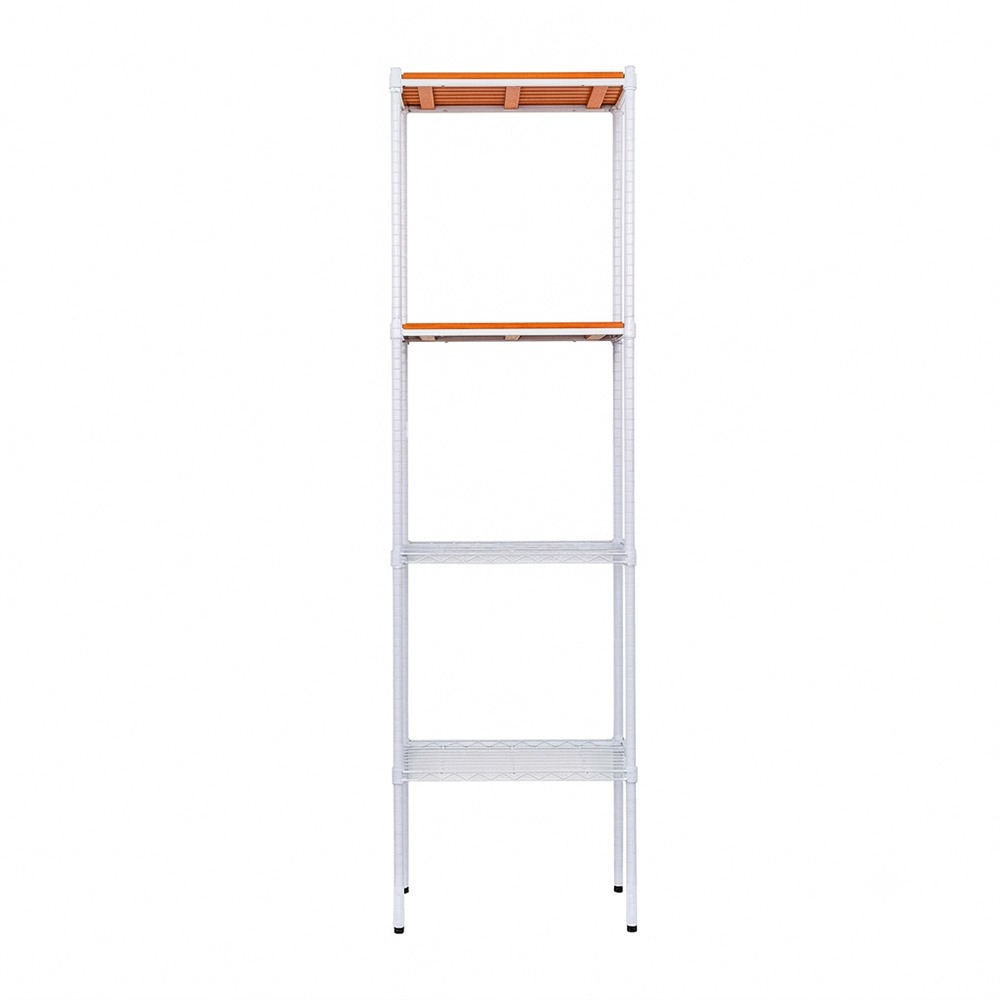 【dayneeds】松木 60x30x210公分 四層烤漆收納架 多款可選-細節圖5