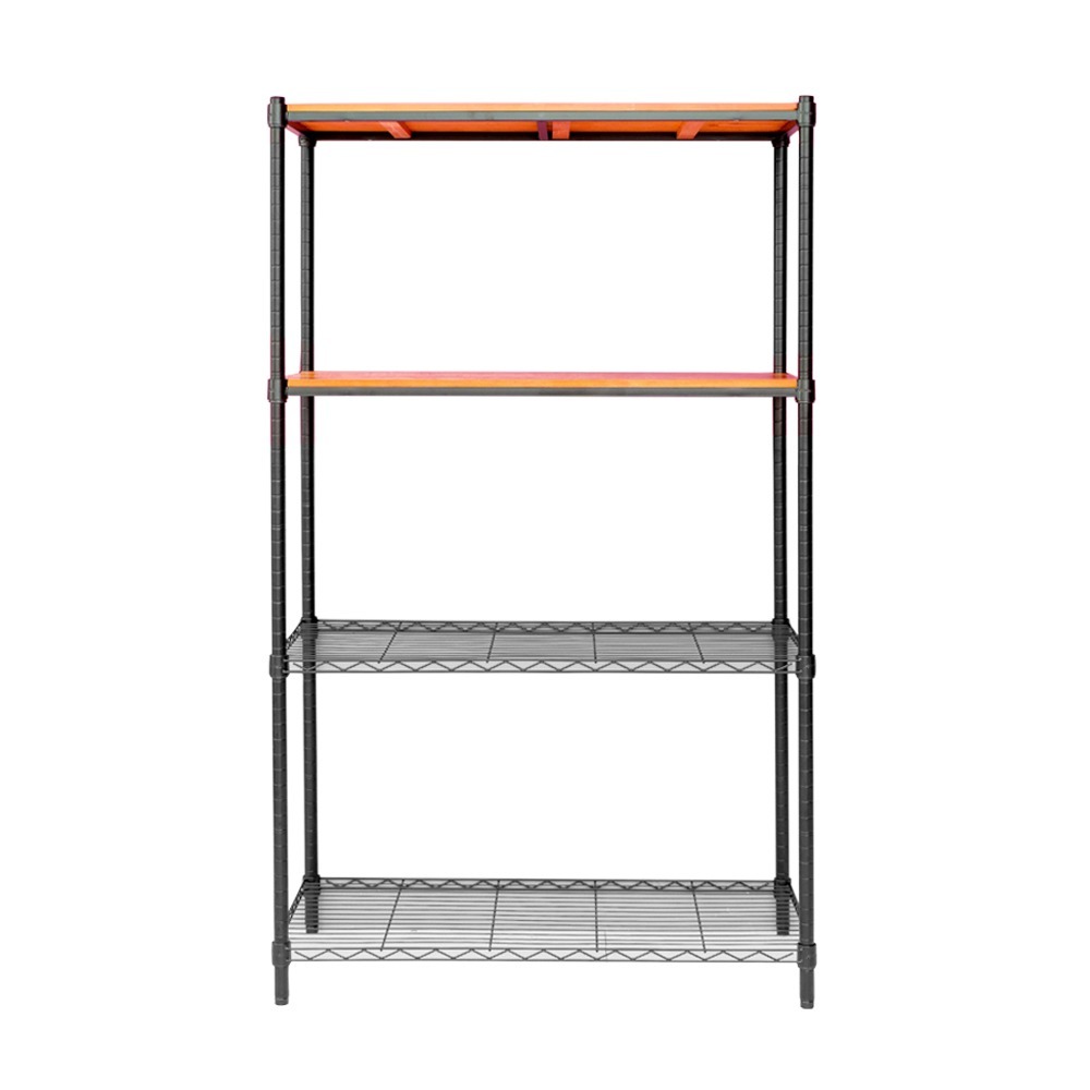【dayneeds】松木 120x45x180公分四層烤漆收納架 多款可選-細節圖6