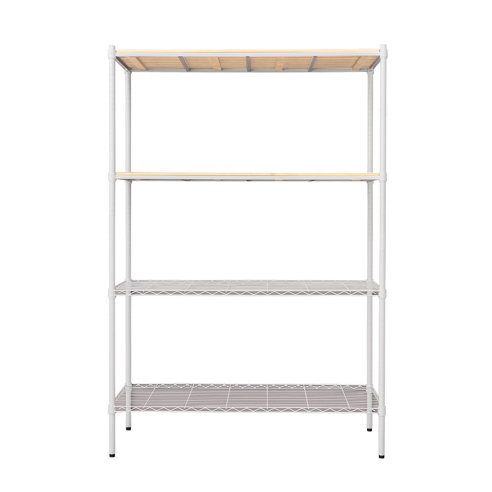 【dayneeds】松木 120x45x180公分四層烤漆收納架 多款可選-細節圖7