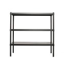 【dayneeds】極致工藝 90x45x75公分 三層烤漆鐵板架 兩色可選-規格圖4