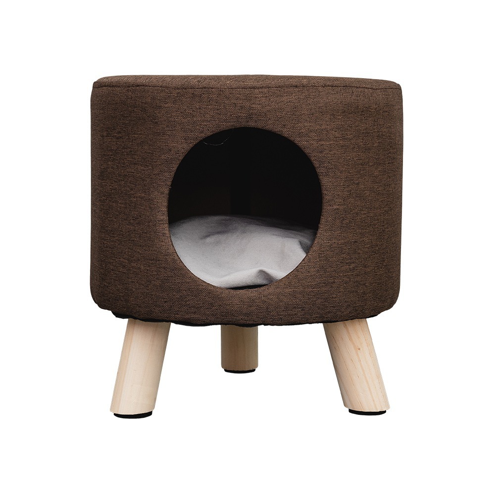 【毛孩的秘密生活】萌寵窩圓形小椅凳 三色可選-細節圖3