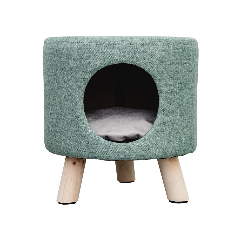 【毛孩的秘密生活】萌寵窩圓形小椅凳 三色可選-細節圖4