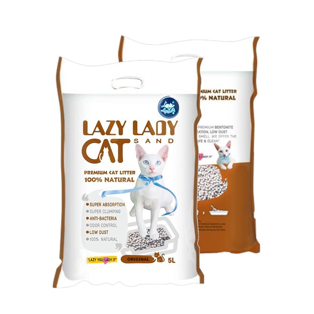 【毛孩的秘密生活】LAZY LADY CAT 礦砂 5L-細節圖2