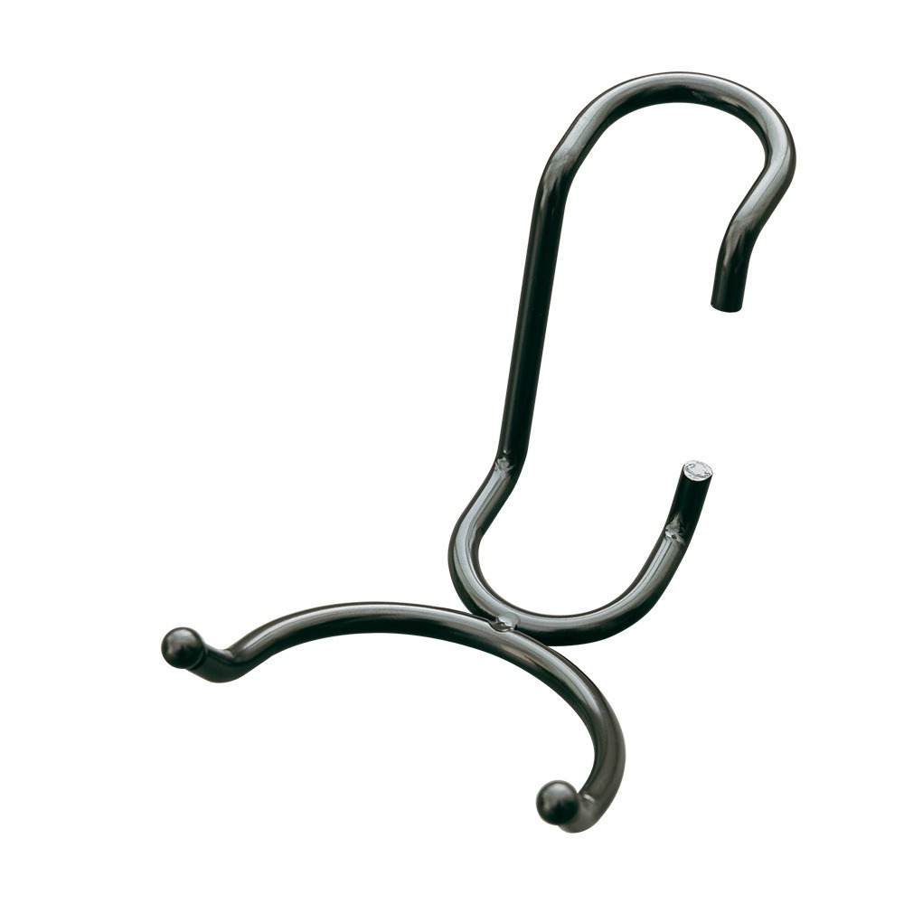 【dayneeds】1英吋鐵管掛鉤〔單鉤/雙鉤〕兩色可選-細節圖4