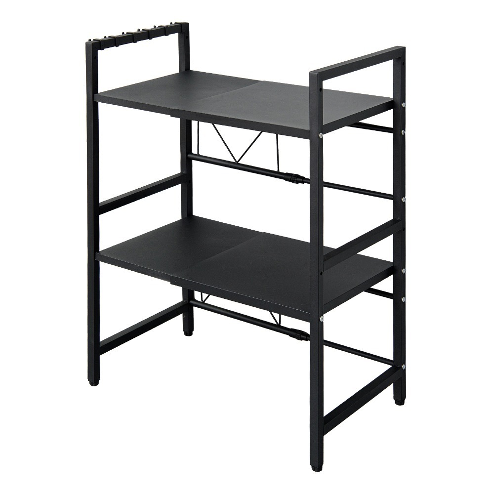 【dayneeds】多用途左右伸縮廚房收納架[雙層] 兩色可選-細節圖3