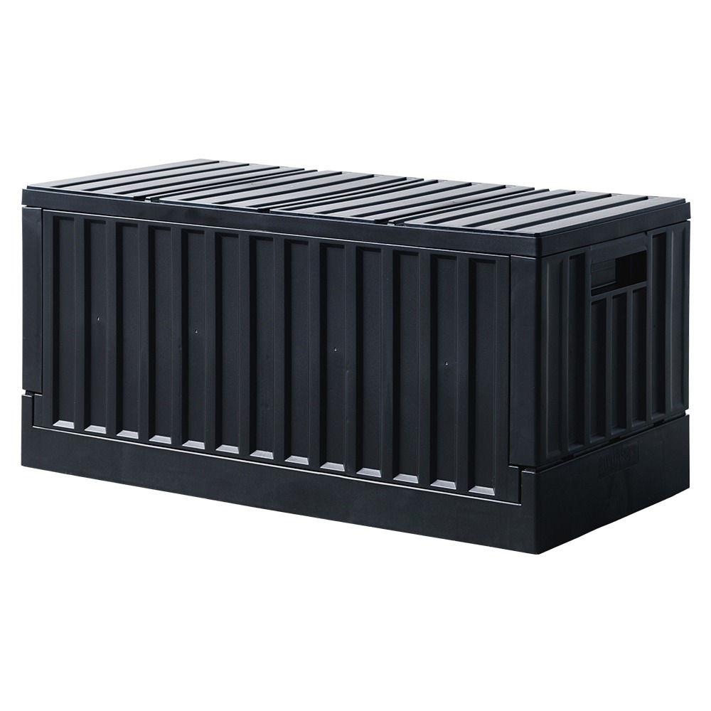 【dayneeds】黑白格貨櫃收納箱 45L一般款 兩色可選-細節圖2