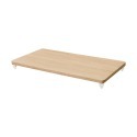 【dayneeds】60x30cm 漂流木紋木頂板 (管塞黑白可選)-規格圖3