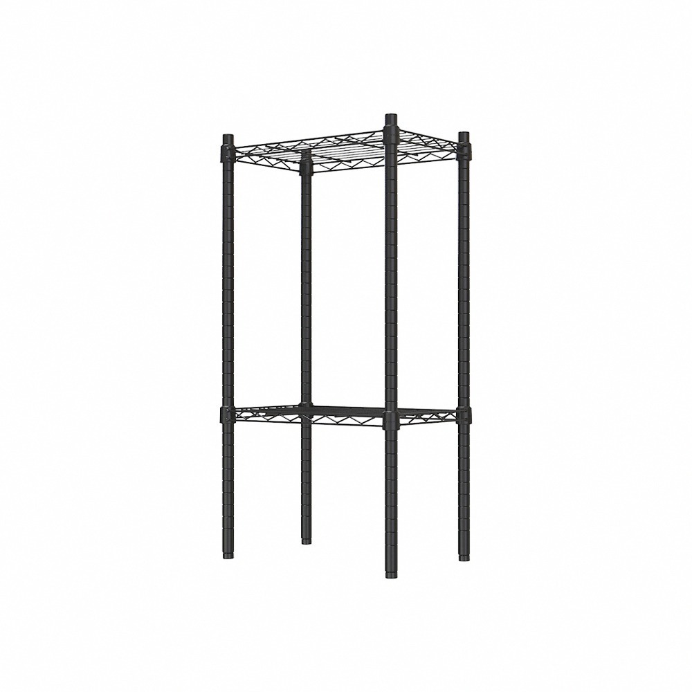 【dayneeds】輕型 45x30x90公分 二層波浪架 兩色可選-細節圖3