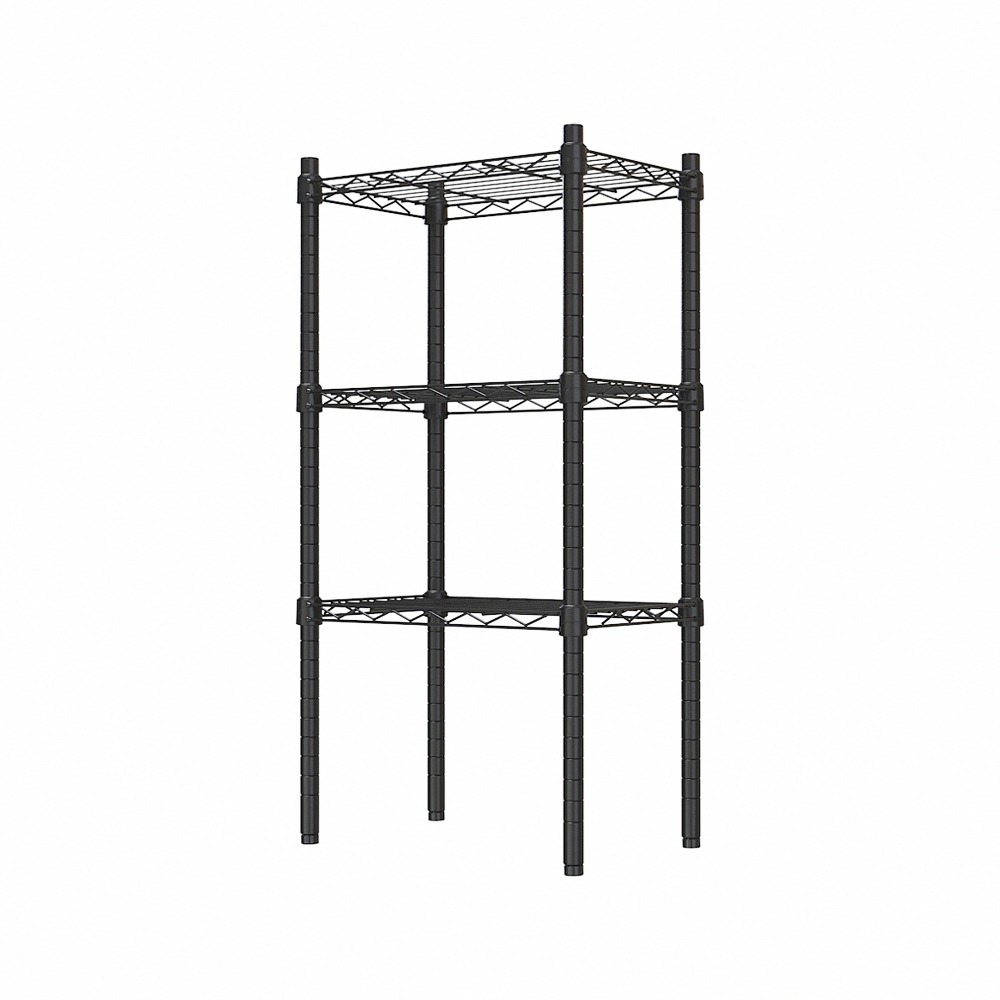 【dayneeds】輕型 45x30x90公分 三層波浪架 兩色可選-細節圖2