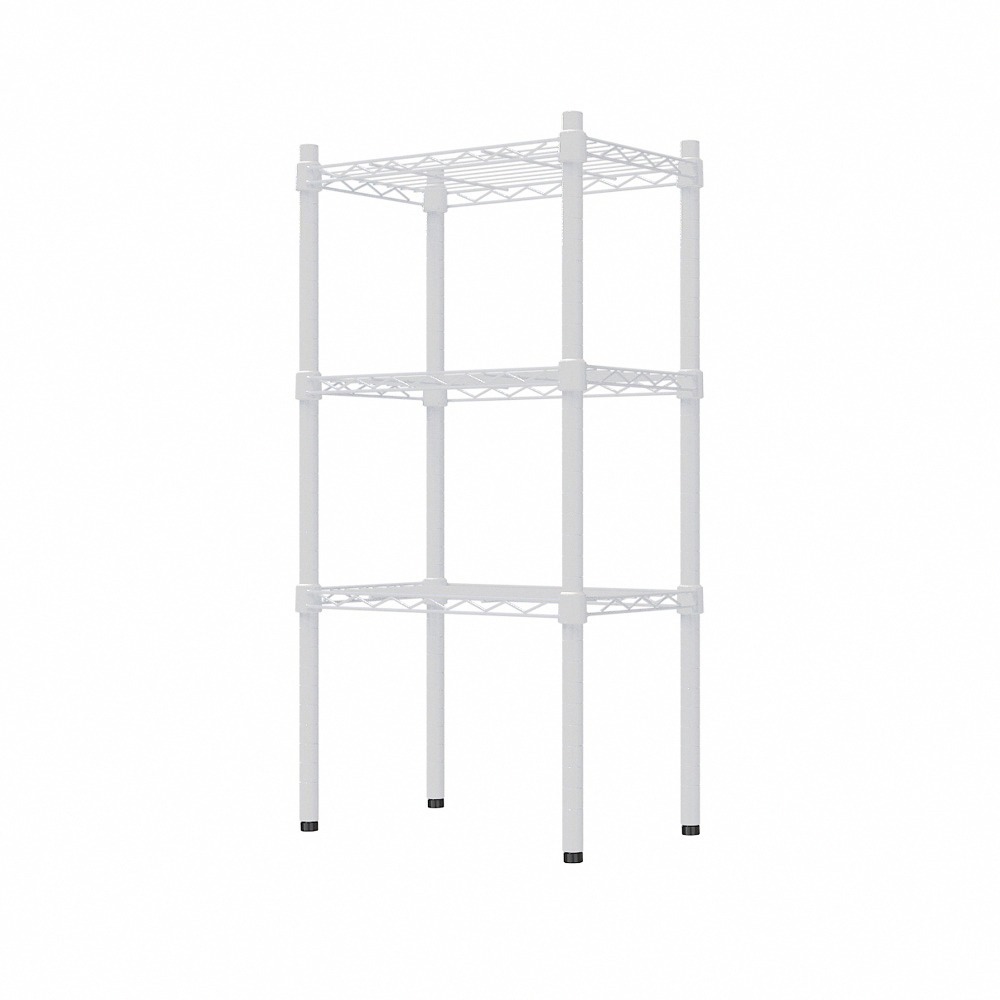 【dayneeds】輕型 45x30x90公分 三層波浪架 兩色可選-細節圖3