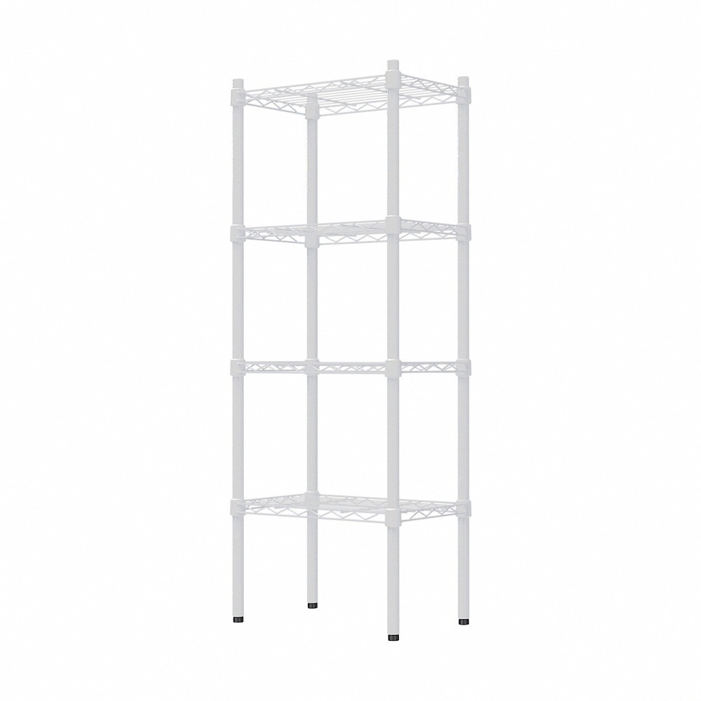 【dayneeds】輕型 45x30x120公分 四層波浪架 兩色可選-細節圖3