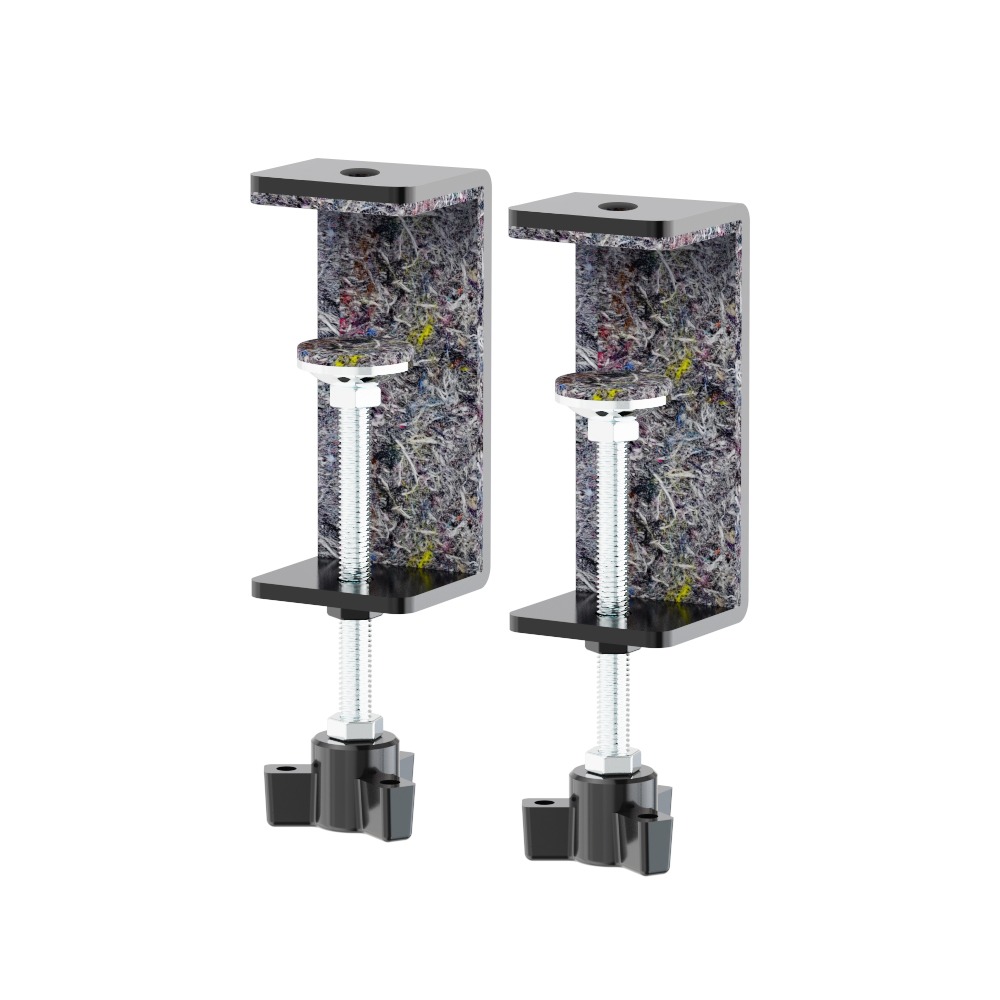 【dayneeds】桌上立面[夾具]_2入/組 兩色可選 適用桌板厚度18mm-65mm-細節圖2