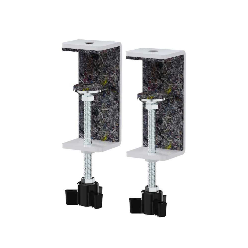 【dayneeds】桌上立面[夾具]_2入/組 兩色可選 適用桌板厚度18mm-65mm-細節圖3