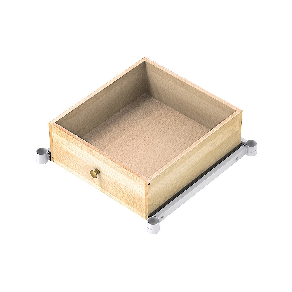 【dayneeds】45x45層架專用ㄇ框抽屜(ㄇ框黑白可選)-細節圖3