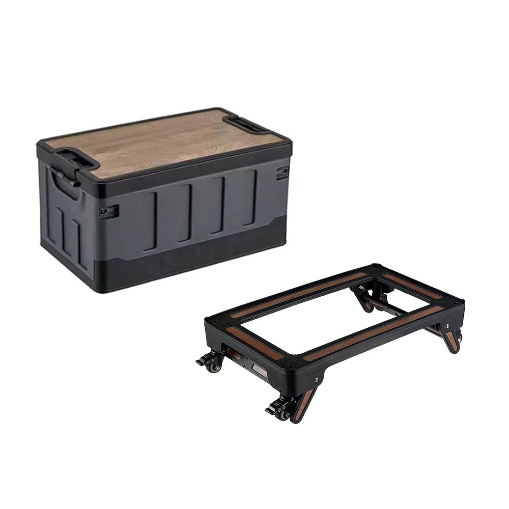 【dayneeds】平蓋-可摺疊收納箱 兩色可選-細節圖2