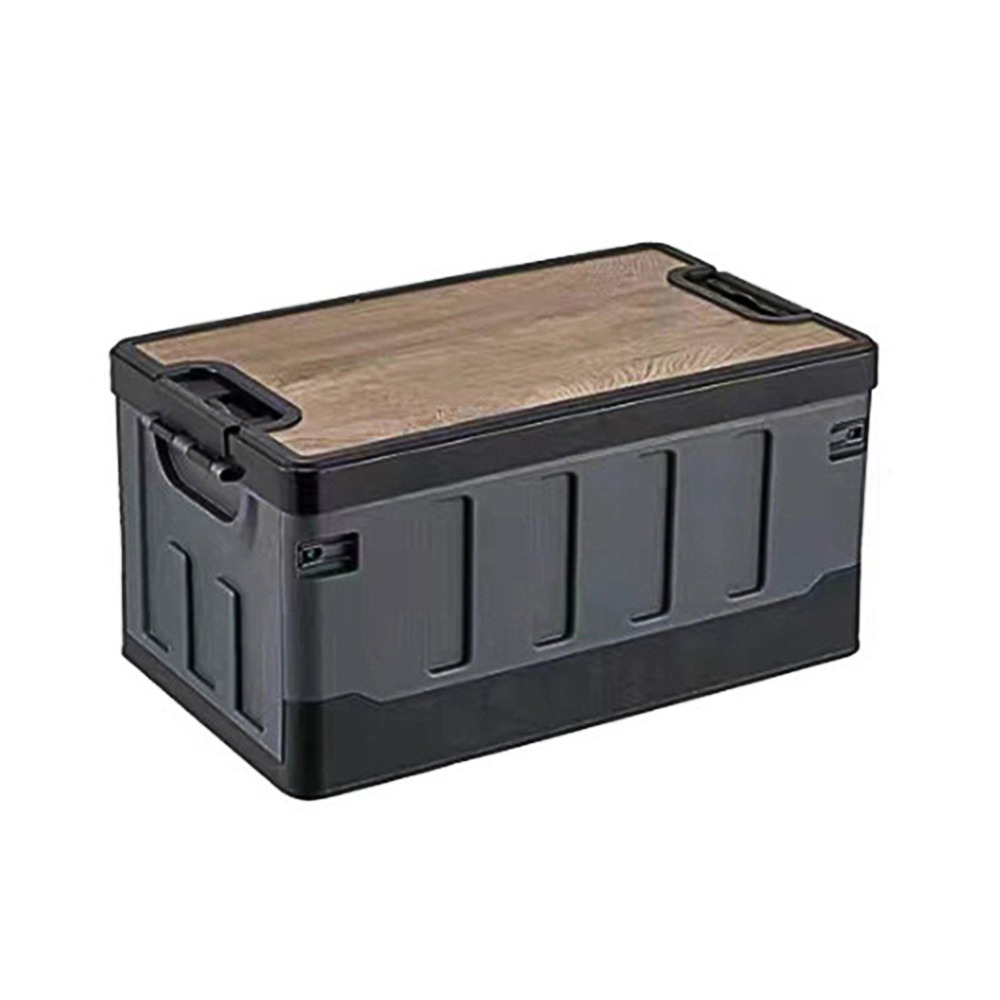 【dayneeds】平蓋-可摺疊收納箱 兩色可選-細節圖3