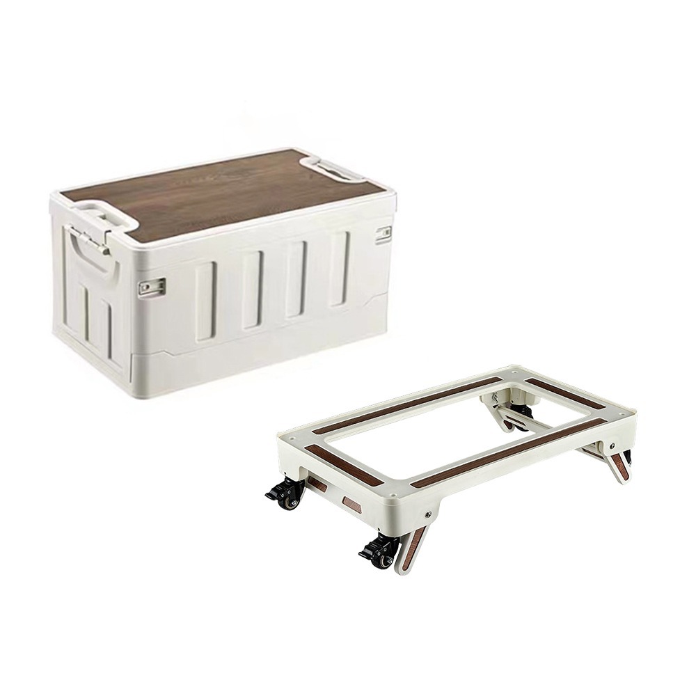 【dayneeds】平蓋-可摺疊收納箱 兩色可選-細節圖4