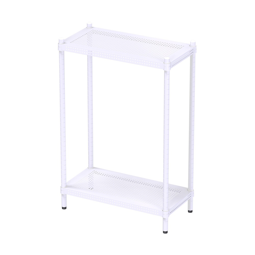 【dayneeds】沖孔 60x30x90公分 二層烤漆架 兩色可選-細節圖2