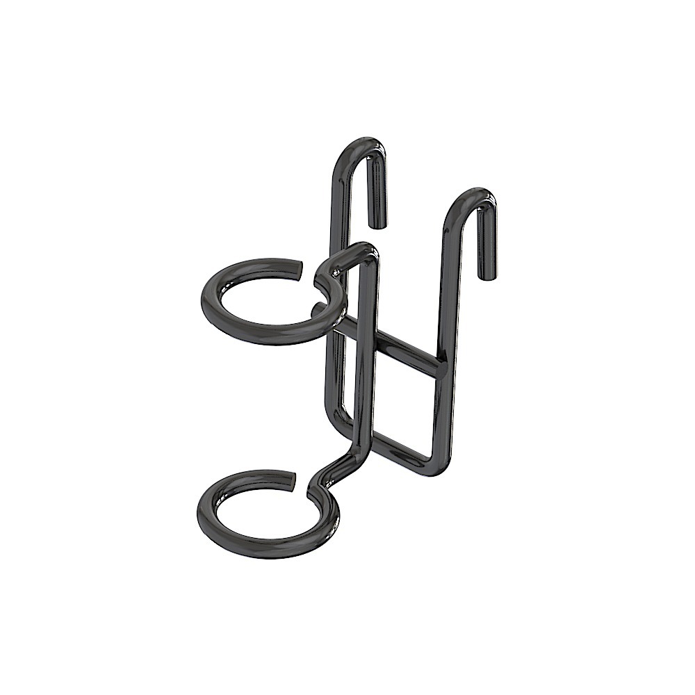 【dayneeds】波浪網用雙環勾 兩色可選-細節圖2