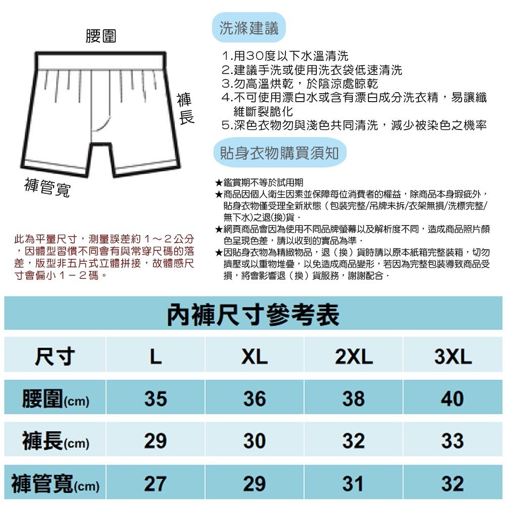 【YMM】彈性腰帶舒適棉短版四角褲(超值6件組)-細節圖4