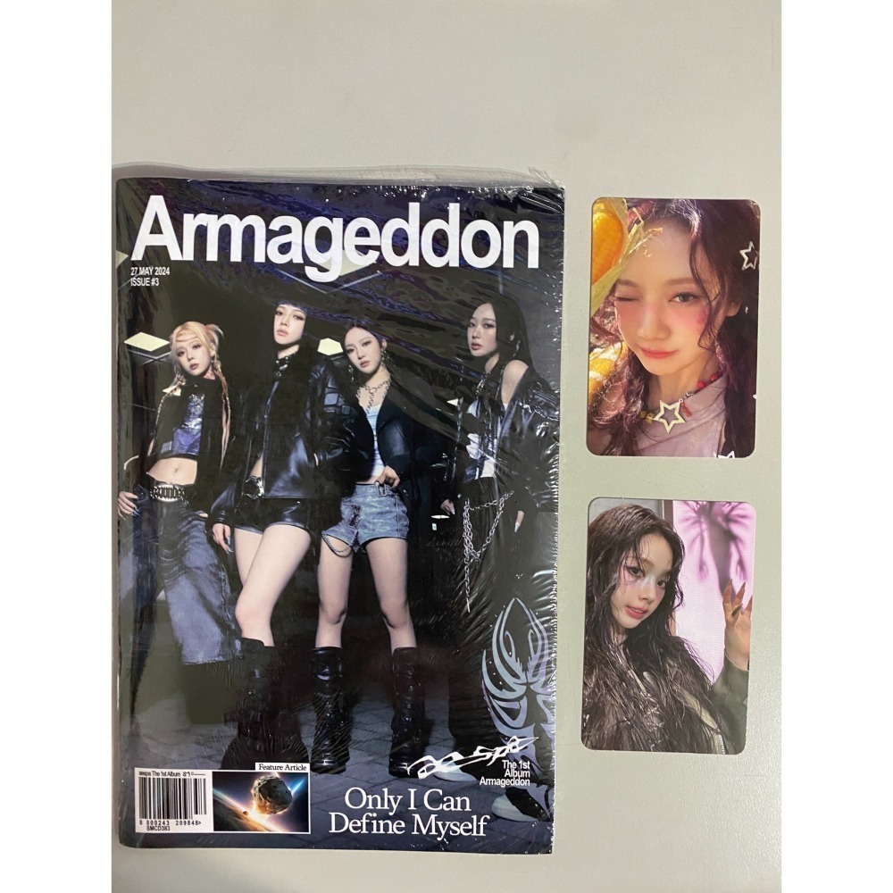 aespa Armageddon 1st album 日本限定版 Zine Ver. 正規一專輯-細節圖2