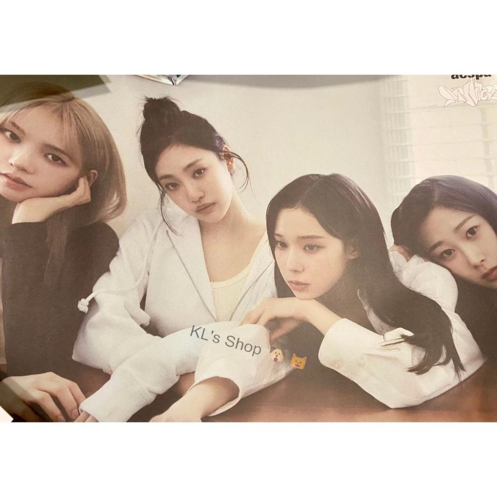 aespa 3rd mini album MY WORLD 官方 海報 專輯-細節圖3