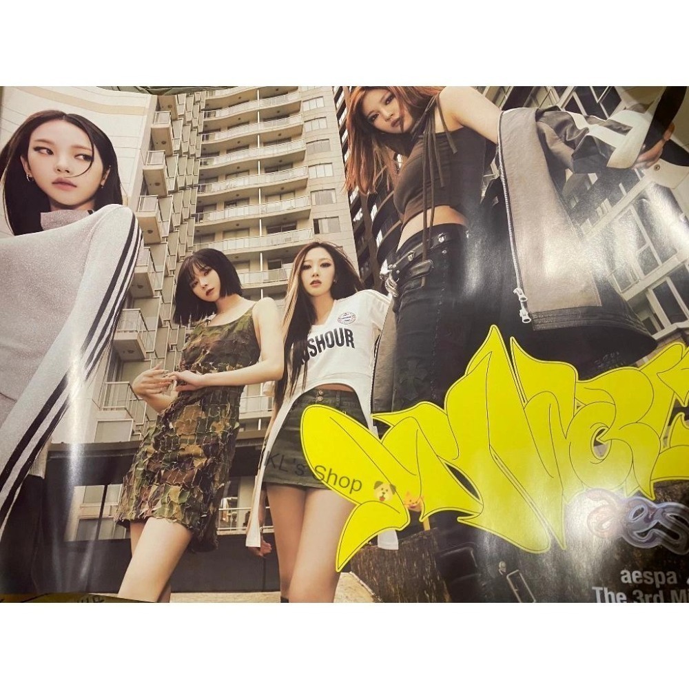 aespa 3rd mini album MY WORLD 官方 海報 專輯-細節圖6