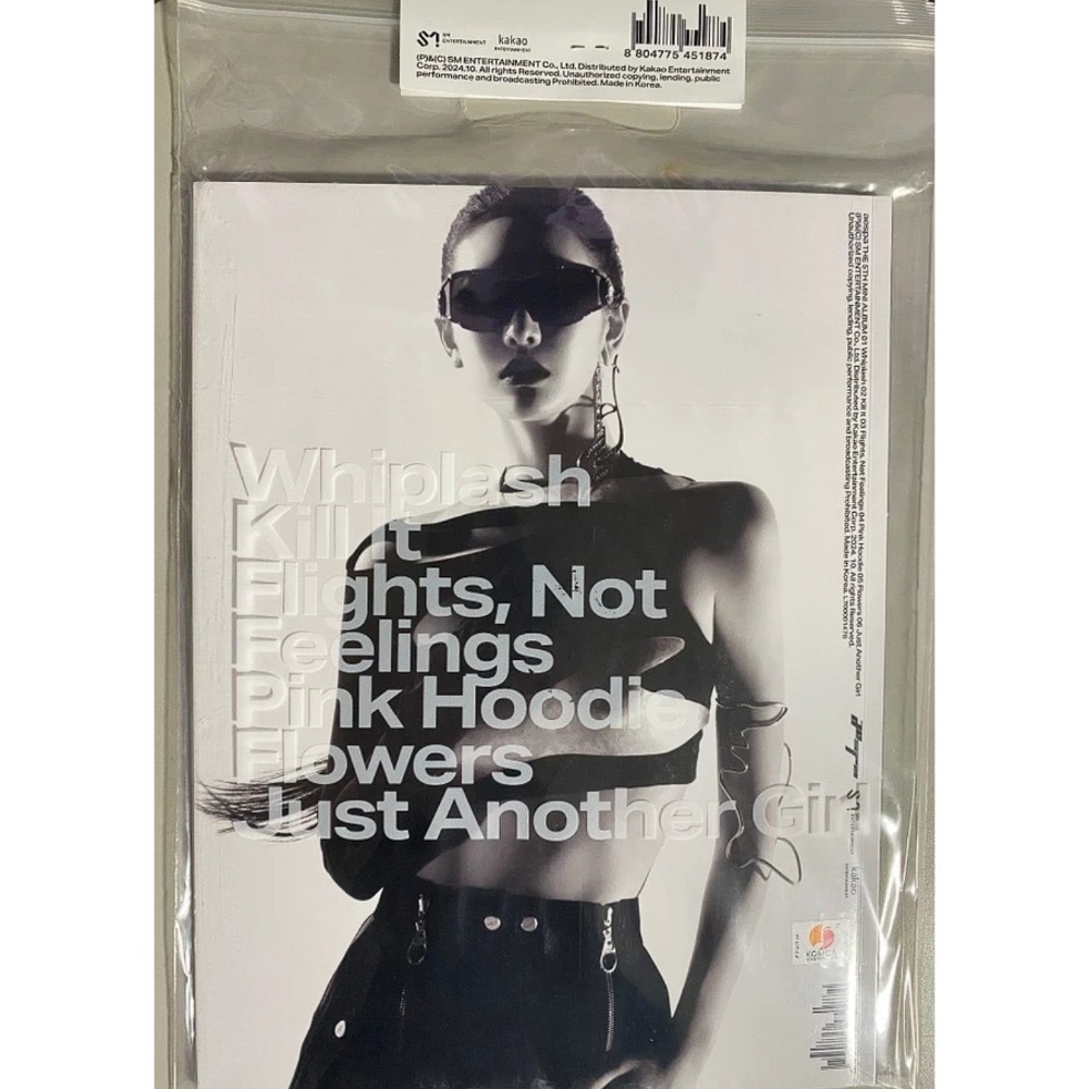 aespa 5th MINI ALBUM WHIPLASH 日本限定版 Beat Speed Japan Ver. 專輯-規格圖7