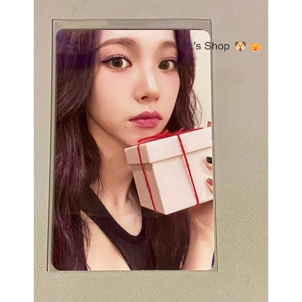 現貨 aespa 2024 PINK CHRISTMAS PHOTO CARD 小卡 雙人卡 聖誕 隨機卡包-規格圖5