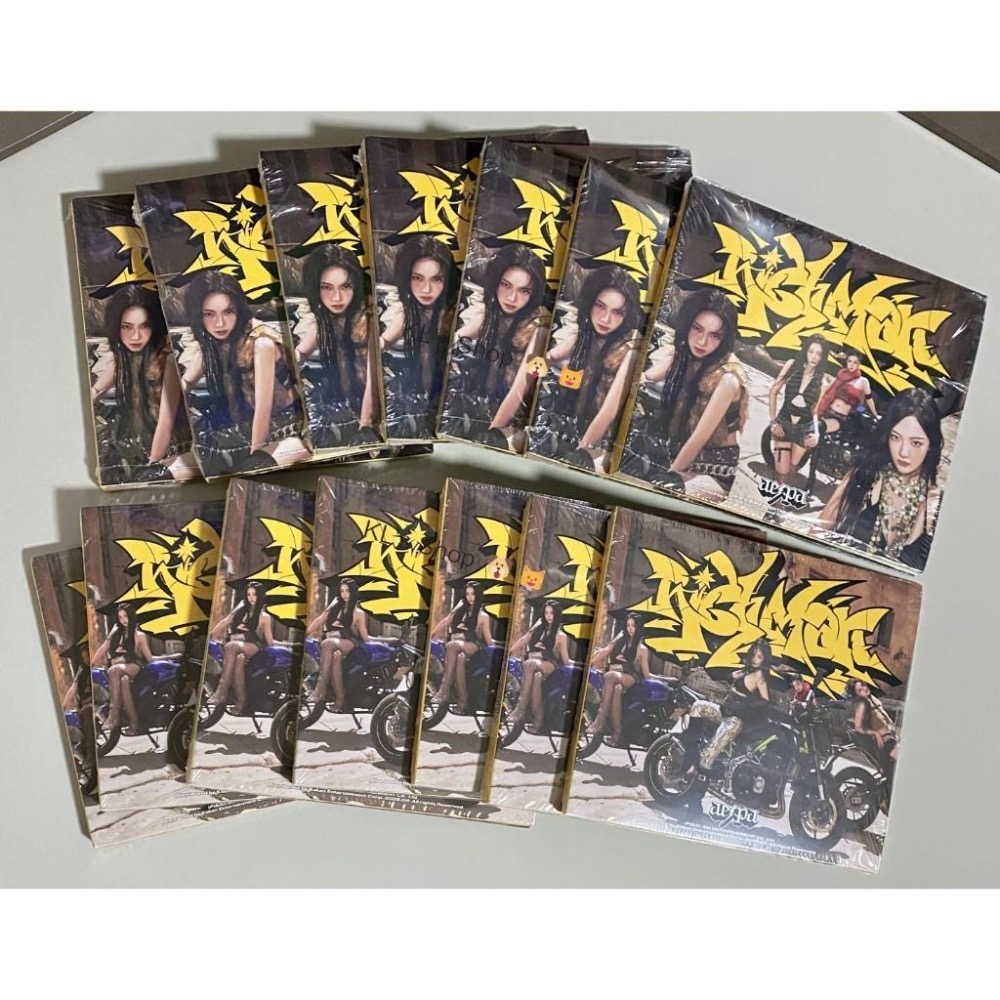 aespa Rich Man 6th mini album 專輯 特典 小卡 華納 塔店 EL幸運卡 BAG BURST-細節圖7