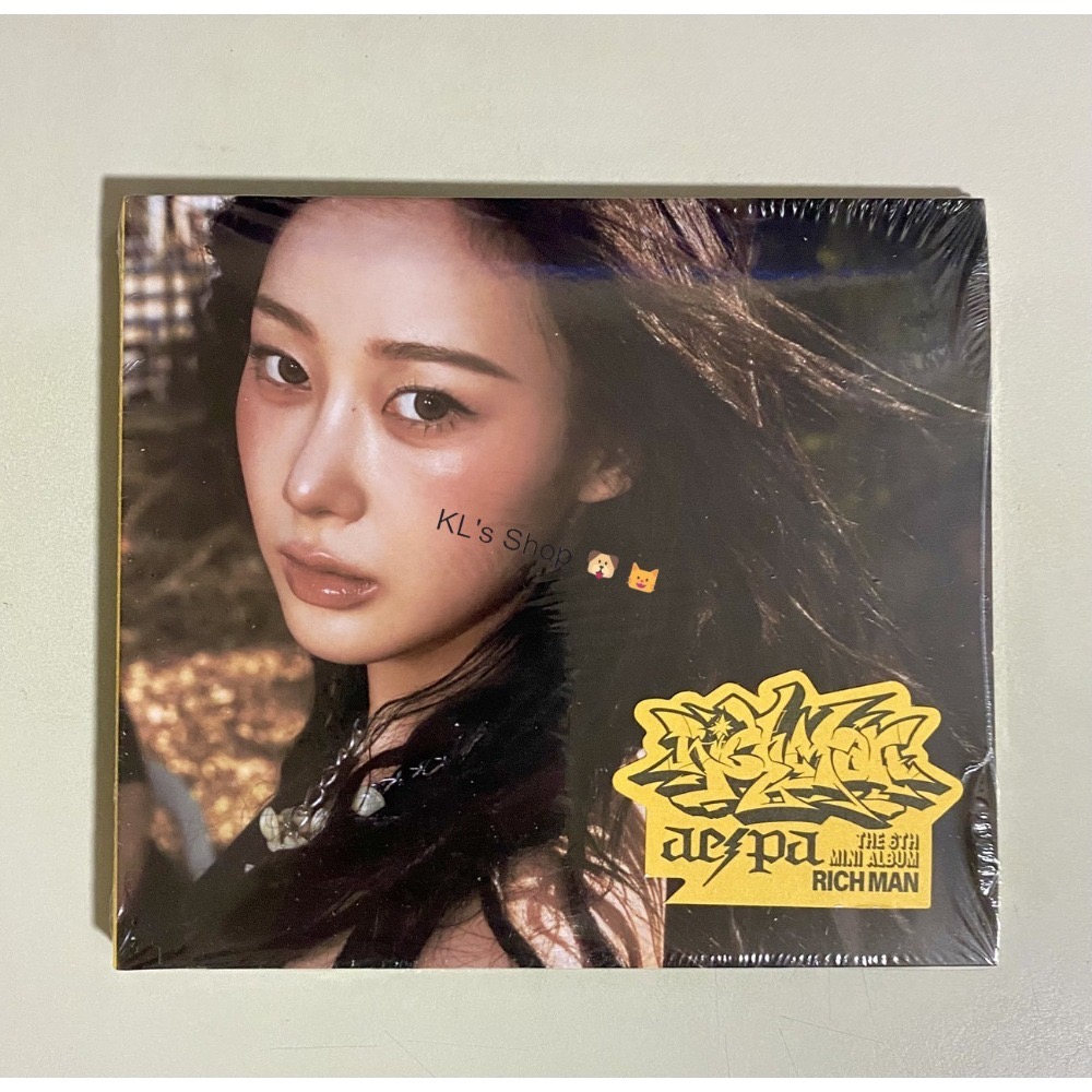 aespa Rich Man 6th mini album 專輯 特典 小卡 華納 塔店 EL幸運卡 BAG BURST-規格圖9