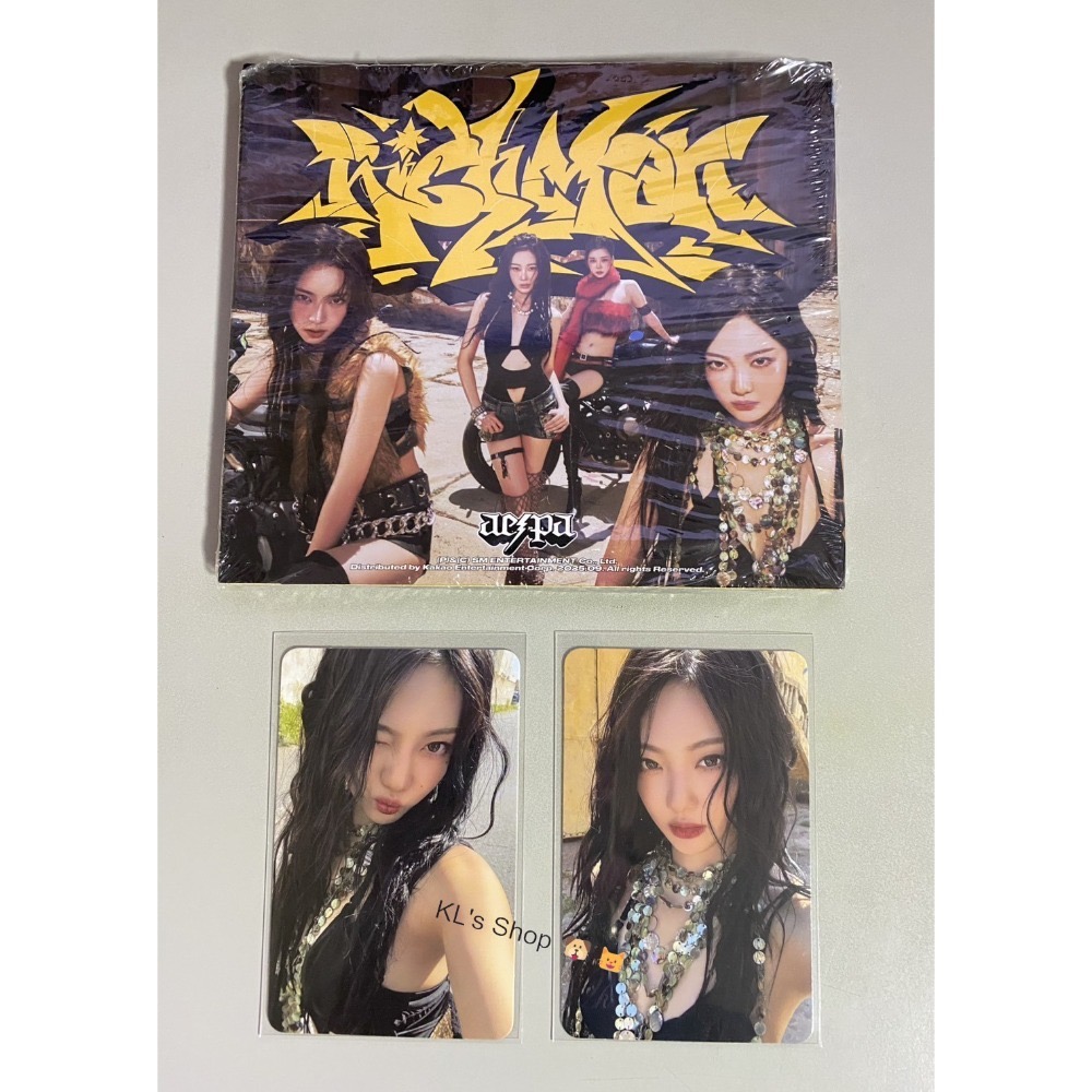 aespa Rich Man 6th mini album 專輯 特典 小卡 華納 塔店 EL幸運卡 BAG BURST-規格圖9