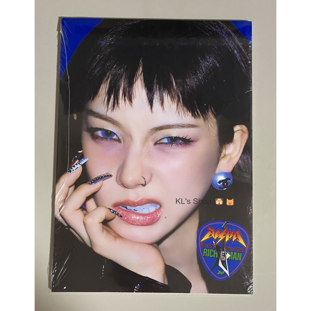 aespa Rich Man 6th mini album 專輯 特典 小卡 華納 塔店 EL幸運卡 BAG BURST-規格圖9