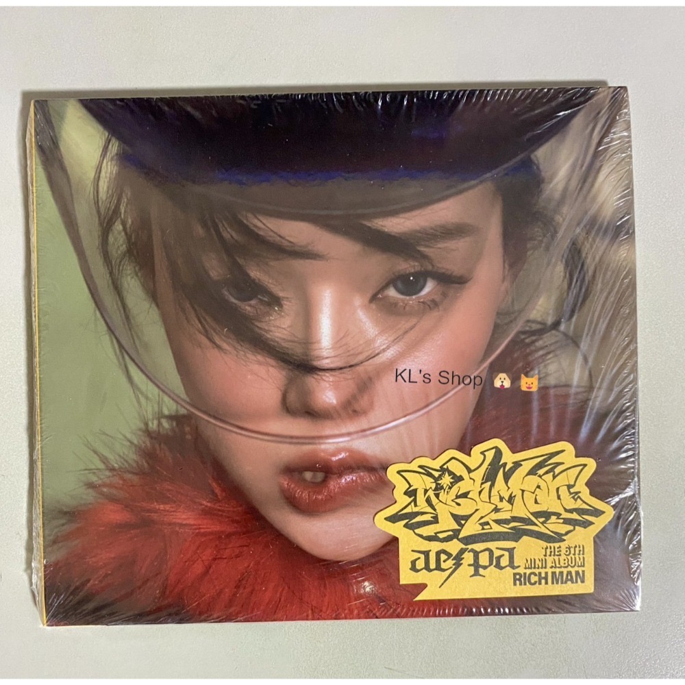 aespa Rich Man 6th mini album 專輯 特典 小卡 華納 塔店 EL幸運卡 BAG BURST-規格圖9