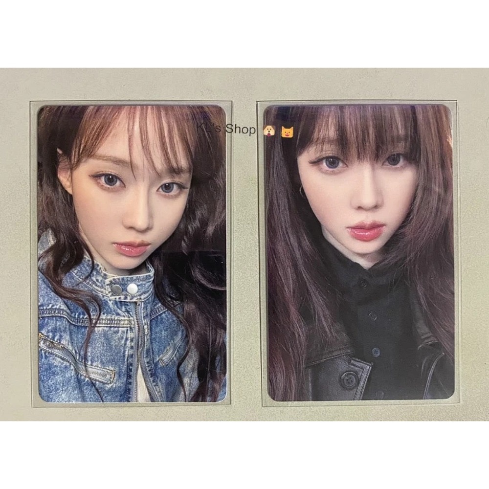 aespa 日本 FM 官方周邊 FANMEETING To MY WORLD 滿額卡 小卡 卡套 化妝包 鑰匙圈 吊飾-規格圖8