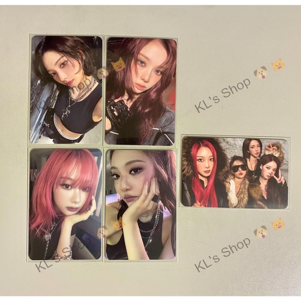 aespa Dirty Work 戒指 專輯 華納特典 日本限定 小卡 單曲 Dirty Crew Ring Ver.-細節圖2