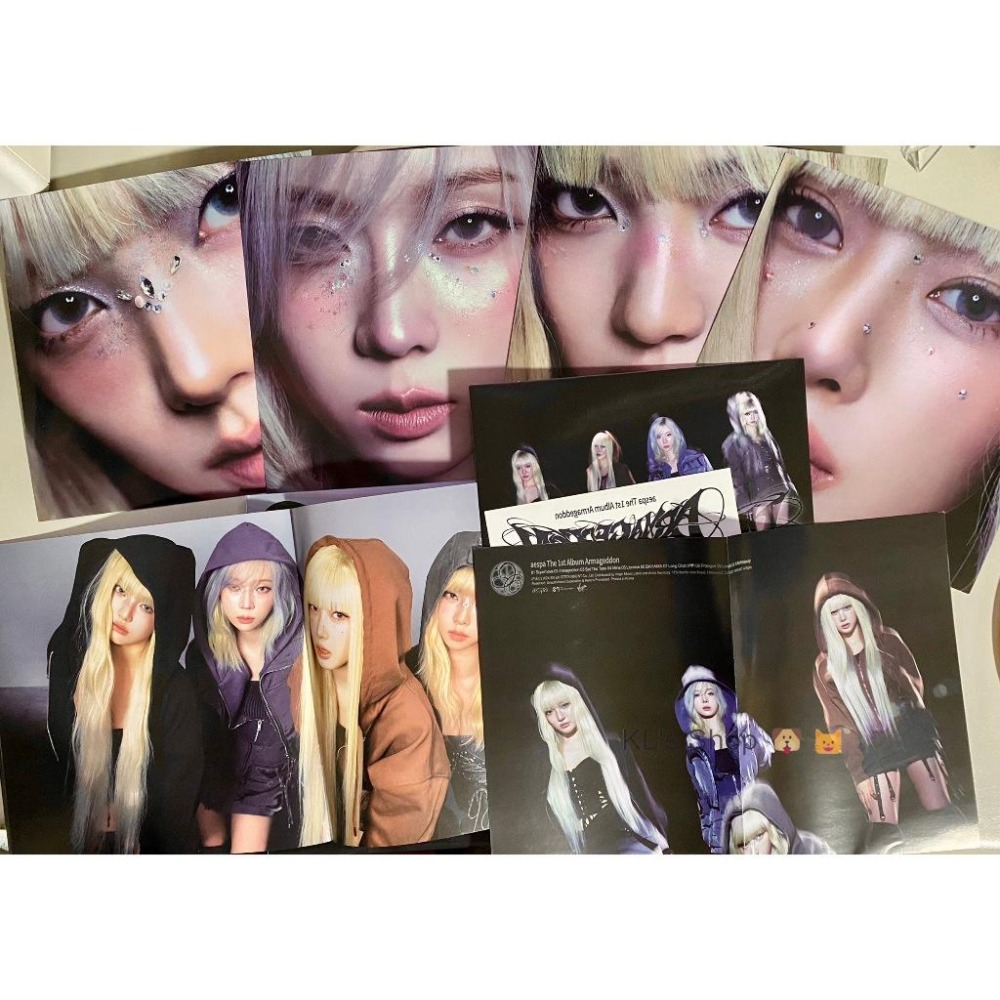 aespa  Armageddon The 1st Album Walmart Exclusive 美版 美國 專輯-細節圖2