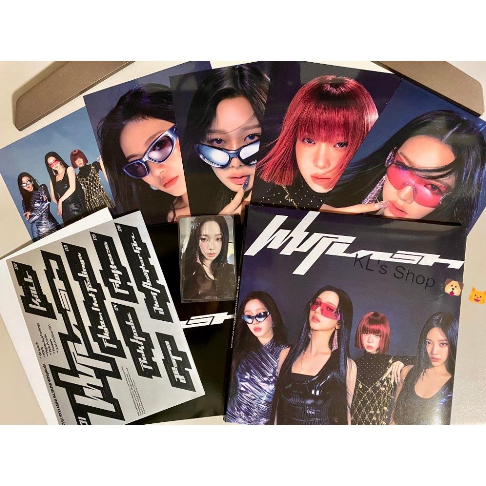aespa 5th MINI ALBUM WHIPLASH 美版 專輯 Target B&N 美國限定小卡 SPEED-細節圖2