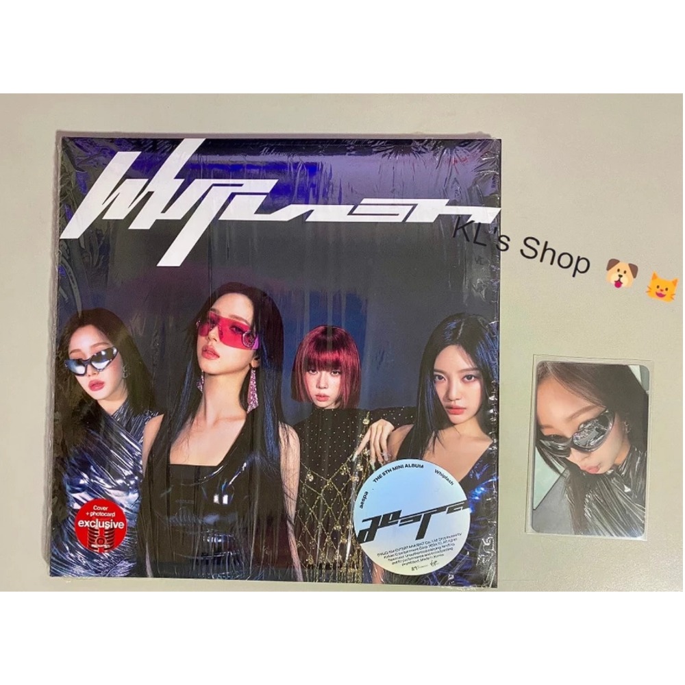 aespa 5th MINI ALBUM WHIPLASH 美版 專輯 Target B&N 美國限定小卡 SPEED-規格圖7