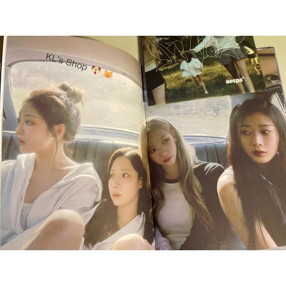 aespa 3rd mini album MY WORLD 專輯 Zine Ver. SPICY WTMW 兩版-細節圖3