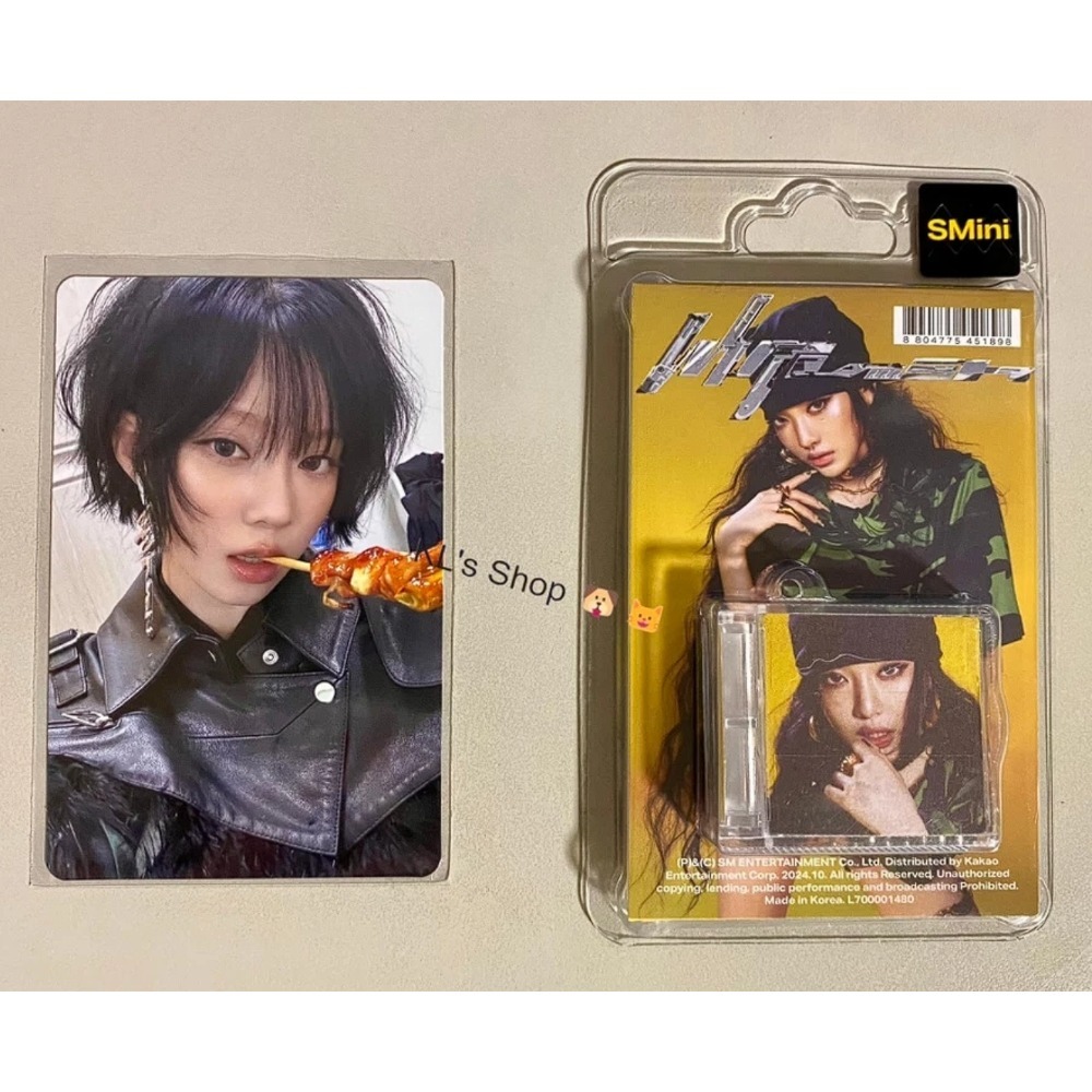 aespa 5th MINI ALBUM WHIPLASH 專輯 日本華納特典 單人 小卡 Karina Winter-規格圖4