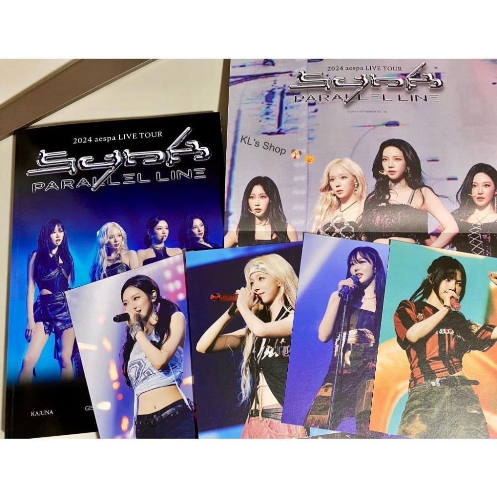 2024 aespa LIVE TOUR SYNK : PARALLEL LINE PHOTO BOOK 二巡演唱會寫真-細節圖3